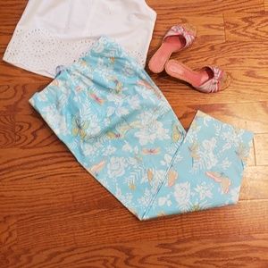 TALBOTS CHATHAM ANKLE PANTS  8P